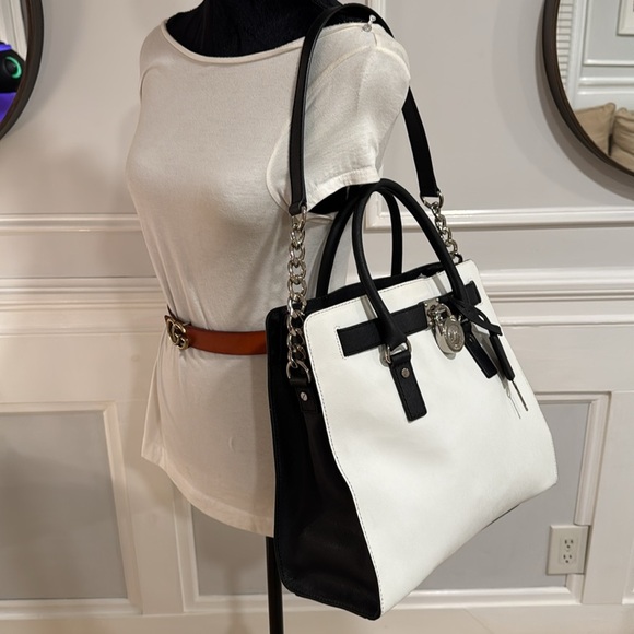 Michael Kors Bag Vintage Large Hamilton Tote Bag - Picture 7 of 17